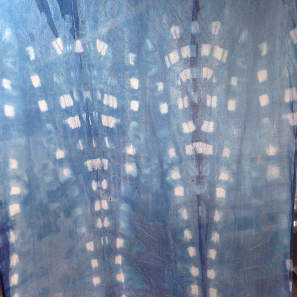 Shibori Silk Eri Scarf