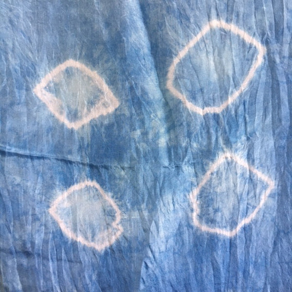 Shibori Silk Eri Scarf