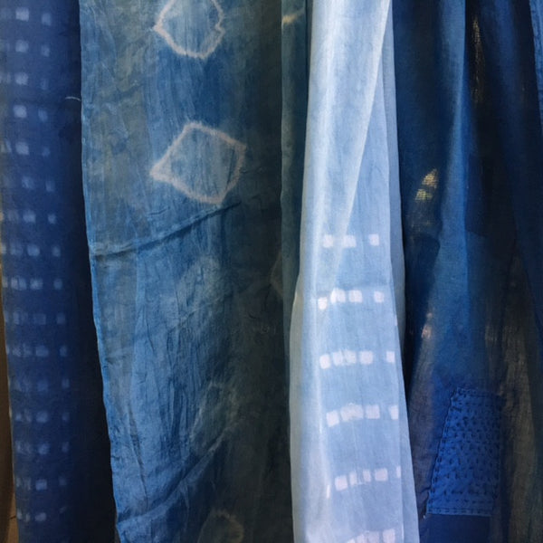 Shibori Silk Eri Scarf